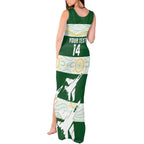Ipswich Rugby Custom Tank Maxi Dress Go Jets Aboriginal Art - Aussie Hoodie