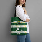 Ipswich Rugby Custom Tote Bag Go Jets Aboriginal Art - Aussie Hoodie