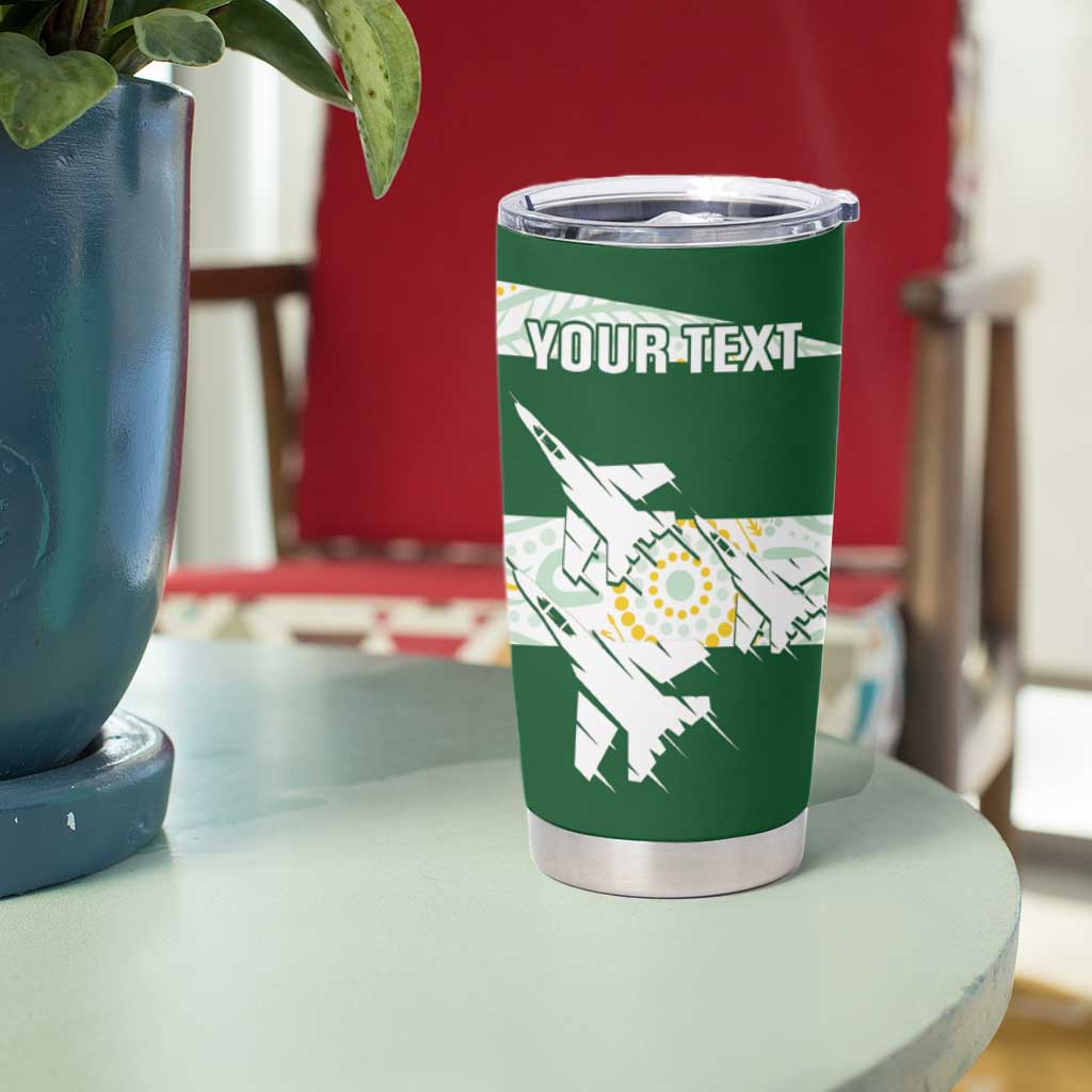 Ipswich Rugby Custom Tumbler Cup Go Jets Aboriginal Art - Aussie Hoodie