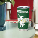 Ipswich Rugby Custom Tumbler Cup Go Jets Aboriginal Art - Aussie Hoodie