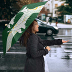 Ipswich Rugby Custom Umbrella Go Jets Aboriginal Art - Aussie Hoodie