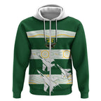 Ipswich Rugby Custom Zip Hoodie Go Jets Aboriginal Art - Aussie Hoodie