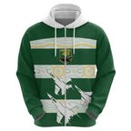 Ipswich Rugby Custom Zip Hoodie Go Jets Aboriginal Art - Aussie Hoodie