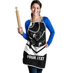 Souths Rugby Custom Apron Go Magpies Mascot Aboriginal Art - Aussie Hoodie