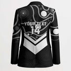 Souths Rugby Custom Blazer Go Magpies Mascot Aboriginal Art - Aussie Hoodie