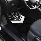 Souths Rugby Custom Car Mats Go Magpies Mascot Aboriginal Art - Aussie Hoodie