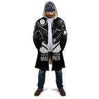 Souths Rugby Custom Cloak Go Magpies Mascot Aboriginal Art - Aussie Hoodie