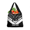 Souths Rugby Custom Grocery Bag Go Magpies Mascot Aboriginal Art - Aussie Hoodie