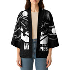 Souths Rugby Custom Kimono Go Magpies Mascot Aboriginal Art - Aussie Hoodie