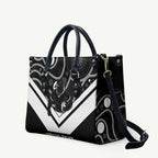 Souths Rugby Custom Leather Bag Go Magpies Mascot Aboriginal Art - Aussie Hoodie