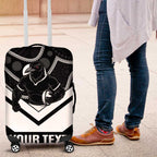 Souths Rugby Custom Luggage Cover Go Magpies Mascot Aboriginal Art - Aussie Hoodie