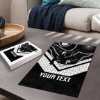 Souths Rugby Custom Puzzle Go Magpies Mascot Aboriginal Art - Aussie Hoodie