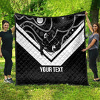 Souths Rugby Custom Quilt Go Magpies Mascot Aboriginal Art - Aussie Hoodie