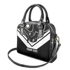 Souths Rugby Custom Shoulder Handbag Go Magpies Mascot Aboriginal Art - Aussie Hoodie