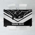 Souths Rugby Custom Tablecloth Go Magpies Mascot Aboriginal Art - Aussie Hoodie