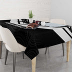 Souths Rugby Custom Tablecloth Go Magpies Mascot Aboriginal Art - Aussie Hoodie