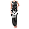 Souths Rugby Custom Tank Maxi Dress Go Magpies Mascot Aboriginal Art - Aussie Hoodie