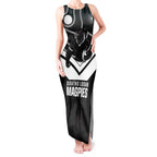 Souths Rugby Custom Tank Maxi Dress Go Magpies Mascot Aboriginal Art - Aussie Hoodie