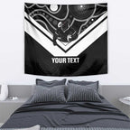 Souths Rugby Custom Tapestry Go Magpies Mascot Aboriginal Art - Aussie Hoodie