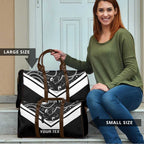 Souths Rugby Custom Travel Bag Go Magpies Mascot Aboriginal Art - Aussie Hoodie