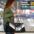 Souths Rugby Custom Travel Bag Go Magpies Mascot Aboriginal Art - Aussie Hoodie