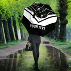 Souths Rugby Custom Umbrella Go Magpies Mascot Aboriginal Art - Aussie Hoodie