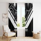 Souths Rugby Custom Window Curtain Go Magpies Mascot Aboriginal Art - Aussie Hoodie
