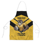 Sunshine Coast Rugby Custom Apron Go Falcons Mascot Sporty Style - Aussie Hoodie