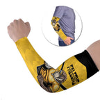 Sunshine Coast Rugby Custom Arm Sleeves Go Falcons Mascot Sporty Style - Aussie Hoodie