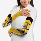 Sunshine Coast Rugby Custom Arm Sleeves Go Falcons Mascot Sporty Style - Aussie Hoodie