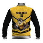 Sunshine Coast Rugby Custom Baseball Jacket Go Falcons Mascot Sporty Style - Aussie Hoodie
