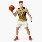 Sunshine Coast Rugby Custom Basketball Jersey Go Falcons Mascot Sporty Style - Aussie Hoodie
