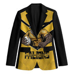 Sunshine Coast Rugby Custom Blazer Go Falcons Mascot Sporty Style - Aussie Hoodie