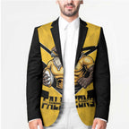 Sunshine Coast Rugby Custom Blazer Go Falcons Mascot Sporty Style - Aussie Hoodie