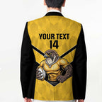 Sunshine Coast Rugby Custom Blazer Go Falcons Mascot Sporty Style - Aussie Hoodie