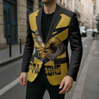 Sunshine Coast Rugby Custom Blazer Go Falcons Mascot Sporty Style - Aussie Hoodie