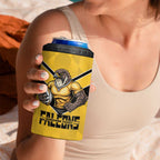 Sunshine Coast Rugby Custom 4 in 1 Can Cooler Tumbler Go Falcons Mascot Sporty Style - Aussie Hoodie