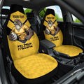 Sunshine Coast Rugby Custom Car Seat Cover Go Falcons Mascot Sporty Style - Aussie Hoodie