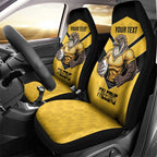 Sunshine Coast Rugby Custom Car Seat Cover Go Falcons Mascot Sporty Style - Aussie Hoodie