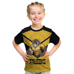 Sunshine Coast Rugby Custom Kid T Shirt Go Falcons Mascot Sporty Style - Aussie Hoodie