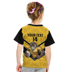 Sunshine Coast Rugby Custom Kid T Shirt Go Falcons Mascot Sporty Style - Aussie Hoodie