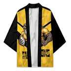 Sunshine Coast Rugby Custom Kimono Go Falcons Mascot Sporty Style - Aussie Hoodie