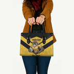 Sunshine Coast Rugby Custom Leather Bag Go Falcons Mascot Sporty Style - Aussie Hoodie
