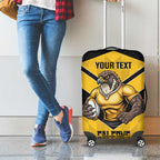 Sunshine Coast Rugby Custom Luggage Cover Go Falcons Mascot Sporty Style - Aussie Hoodie