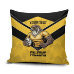 Sunshine Coast Rugby Custom Pillow Cover Go Falcons Mascot Sporty Style - Aussie Hoodie