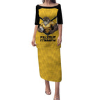 Sunshine Coast Rugby Custom Puletasi Go Falcons Mascot Sporty Style - Aussie Hoodie