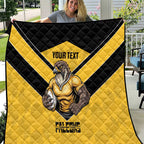 Sunshine Coast Rugby Custom Quilt Go Falcons Mascot Sporty Style - Aussie Hoodie