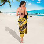 Sunshine Coast Rugby Custom Sarong Go Falcons Mascot Sporty Style - Aussie Hoodie