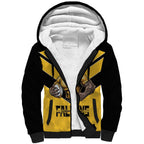 Sunshine Coast Rugby Custom Sherpa Hoodie Go Falcons Mascot Sporty Style - Aussie Hoodie