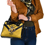 Sunshine Coast Rugby Custom Shoulder Handbag Go Falcons Mascot Sporty Style - Aussie Hoodie